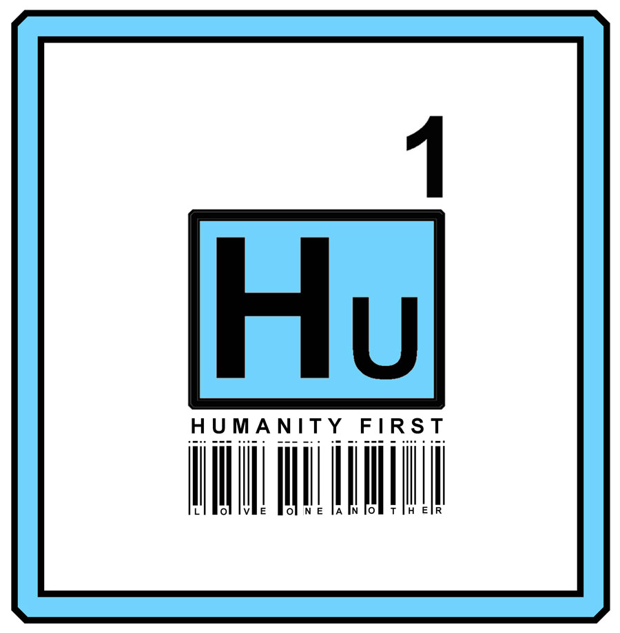 humanity_first_morse_barcode_square_blue